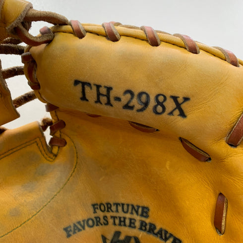 ハタケヤマ HATAKEYAMA TH-298X 軟式 大人 一般 キャッチャーミット 捕手 グローブ グラブ 右投げ 中古品 野球 8676