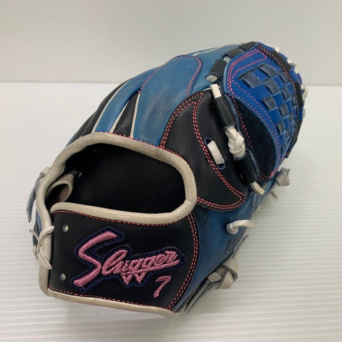 中古品 久保田スラッガー 軟式 内野手用オーダーグローブ 3795