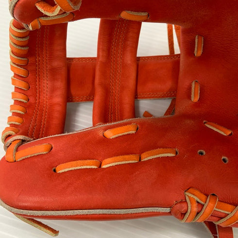 中古品 ミツワタイガー MITSUWATIGER 軟式 内野手用グローブ 4300