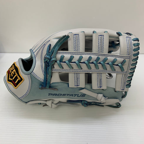 ゼット ZETT プロステイタス 軟式 大人 一般 外野手用 グローブ グラブ 右投げ 中古品 箱・グローブ袋付き 野球 6364