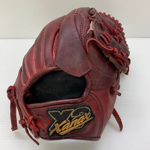 ザナックス Xanax 硬式 大人 一般 投手用 グローブ ピッチャー グラブ 右投げ 中古品 野球 6517