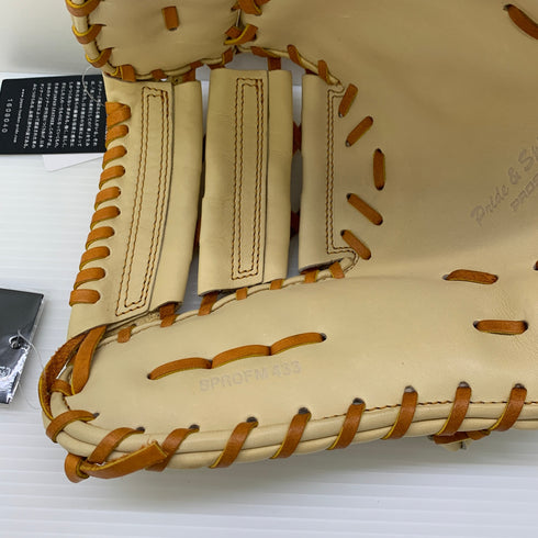 ゼット ZETT プロステイタス 硬式 大人 一般 ファーストミット 一塁手 グローブ グラブ 右投げ BPROFM433 タグ付き 野球 5927