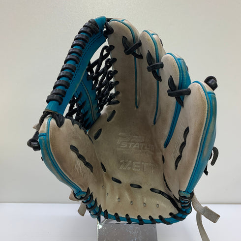 ゼット ZETT プロステイタス PROSTATUS BRGPRO 軟式 大人 一般 外野手用 グローブ グラブ 右投げ オーダー 中古品 グローブ袋付き 野球 1109