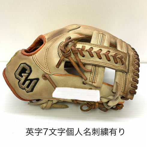 グラブワークス GA90 硬式 大人 一般 内野手用 グローブ グラブ 右投げ 中古品 野球 1204