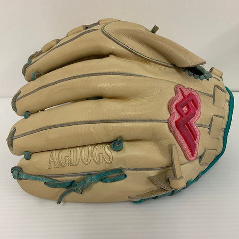 マックス 軟式 大人 一般 投手用 グローブ ピッチャー グラブ 右投げ オーダー 中古品 野球 9598