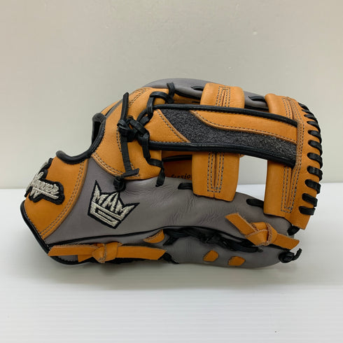 久保田スラッガー KUBOTA SLUGGER 軟式 大人 一般 内野手用 グローブ グラブ 右投げ オーダー 中古品 野球 8418