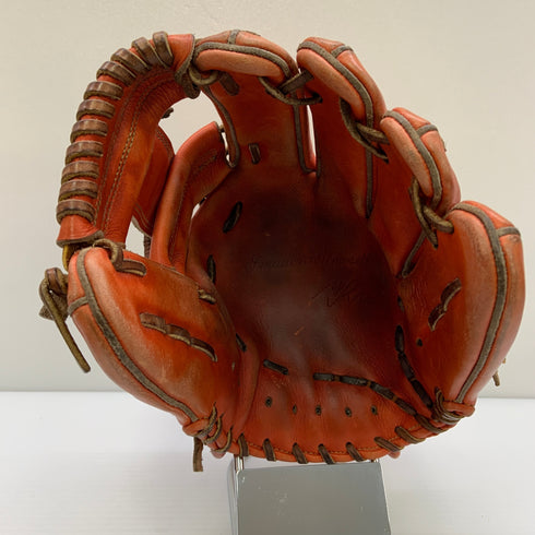 リュウ RYU 硬式 大人 一般 内野手用 グローブ グラブ 右投げ 中古品 野球 9185
