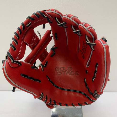 アシックス asics ゴールドステージ 軟式 大人 一般 内野手用 グローブ グラブ 右投げ 中古品 野球 6065