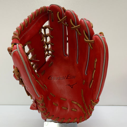 ミズノ MIZUNO グローバルエリート 軟式 大人 一般 外野手用 グローブ グラブ 右投げ 1AJGR22417 中古品 野球 7176