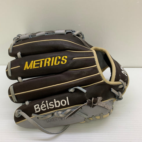 メトリクス METORICS 硬式 大人 一般 内野手用 グローブ グラブ 右投げ 中古品 野球 1549