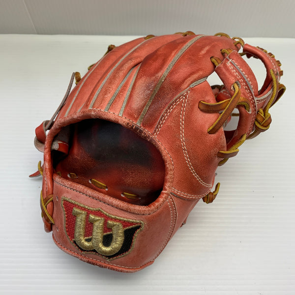 ウィルソン Wilson ウィルソンスタッフ Wilson Staff RBGWSL69 軟式 大人 一般 内野手用 グローブ グラブ 右投げ 中古品 野球 9437