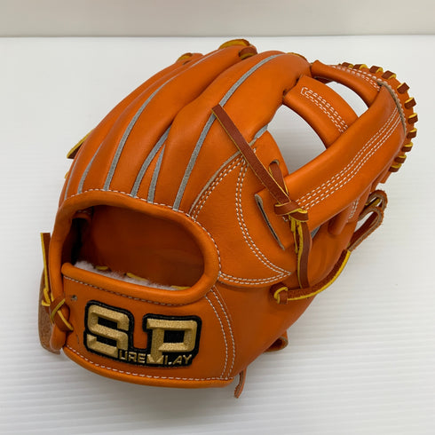 シュアプレイ SURE PLAY SP SBGES554Y 硬式 大人 一般 内野手用 グローブ グラブ 右投げ 中古品 野球 8372