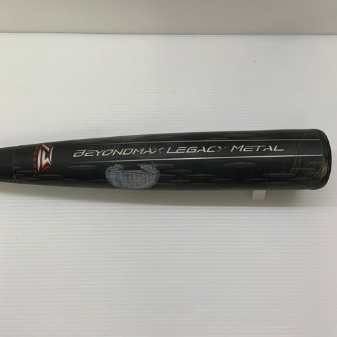 ミズノ MIZUNO ビヨンドマックスレガシーメタル 軟式 大人 一般 FRP製バット 1CJBR184 ミドルバランス 中古 ケース付き 野球 8043