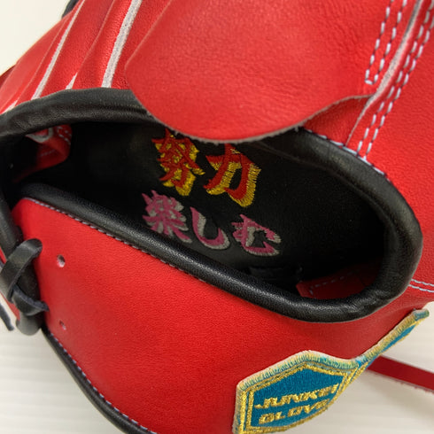 ジュンケイ JUNKEI 軟式 大人 一般 投手用 グローブ ピッチャー グラブ 右投げ JG-121AR 中古品 グローブ袋付き 野球 8329
