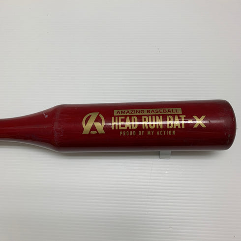 ヘッドランバット X HEAD RUN BAT X ミノルマン トレーニング用 練習 木製バット Amazing 野球 7399