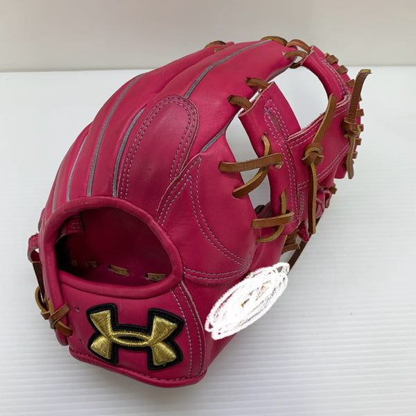アンダーアーマー Under Armour UA 軟式 大人 一般 内野手用 グローブ グラブ 右投げ オーダー 中古品 野球 8449