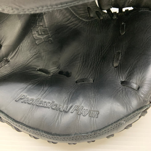 ゼット ZETT LIGHTEX 軟式 大人 一般 キャッチャーミット 捕手 グローブ グラブ 右投げ BSGB56912A 中古品 野球 6590
