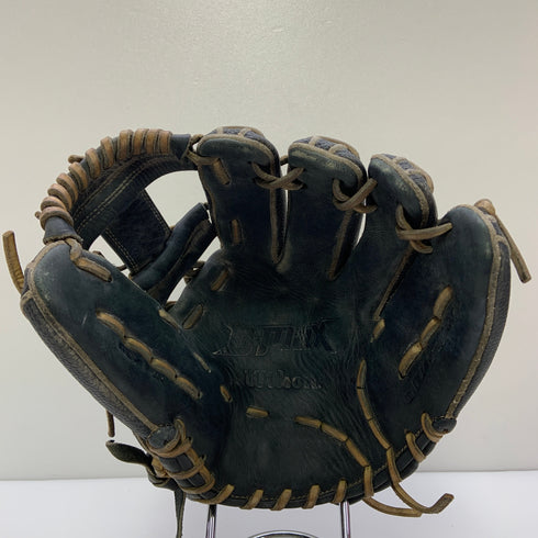 ウィルソン Wilson DMAX 少年軟式 子ども オールラウンド グローブ グラブ 右投げ 中古品 野球 9380