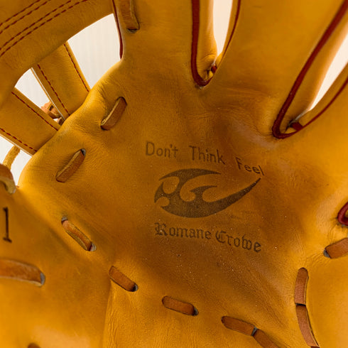 ロマネクロウ Romane Crowe 軟式 大人 一般 内野手用 グローブ グラブ 右投げ オーダー 中古品 野球 9439