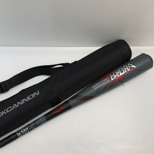 ゼット ZETT モンスターブラックキャノンHYDRA 軟式 大人 一般 FRP製バット BCT31583 トップバランス 中古 ケース付き 野球 8068