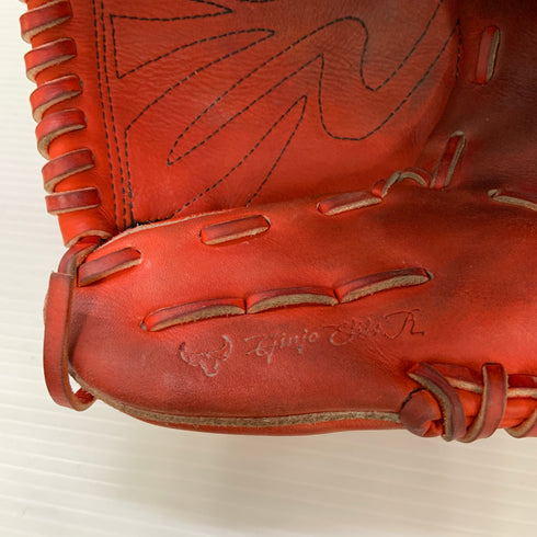 ミズノ MIZUNO ミズノプロ 軟式 大人 一般 投手用 グローブ ピッチャー グラブ 右投げ 1AJGR24201 中古品 グローブ袋付き 野球 7253