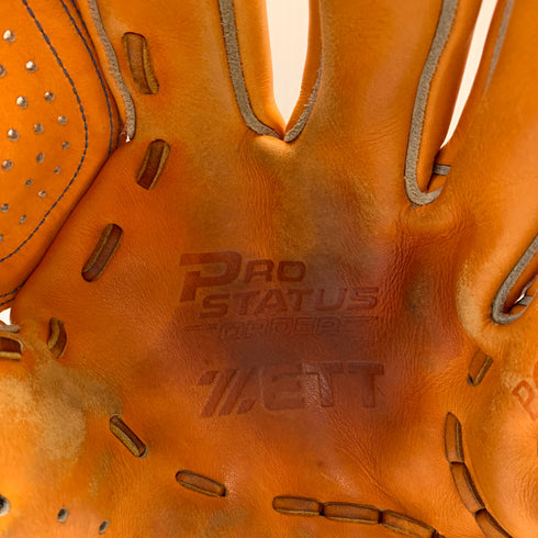 ゼット ZETT プロステイタス PROSTATUS BRGPRO 軟式 大人 一般 内野手用 グローブ グラブ 右投げ オーダー 中古品 野球 8456