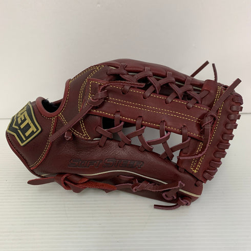 ゼット ZETT SOFTTEER 軟式 大人 一般 オールラウンド グローブ グラブ 右投げ BRGB35130 中古品 野球 7962