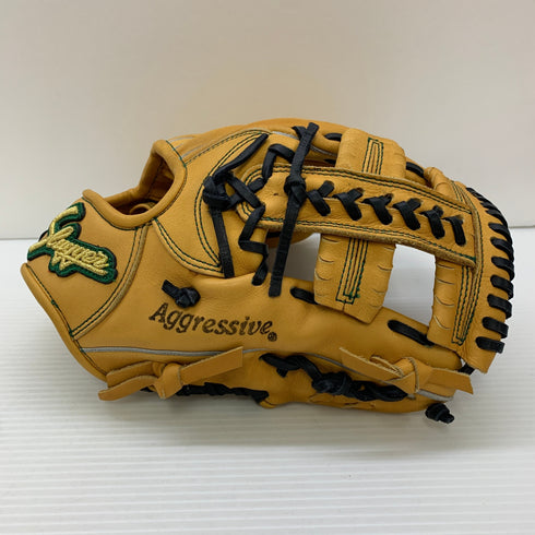 久保田スラッガー KUBOTA SLUGGER スペシャルオーダー 軟式 大人 一般 内野手用 グローブ グラブ 右投げ 中古品 野球 7476