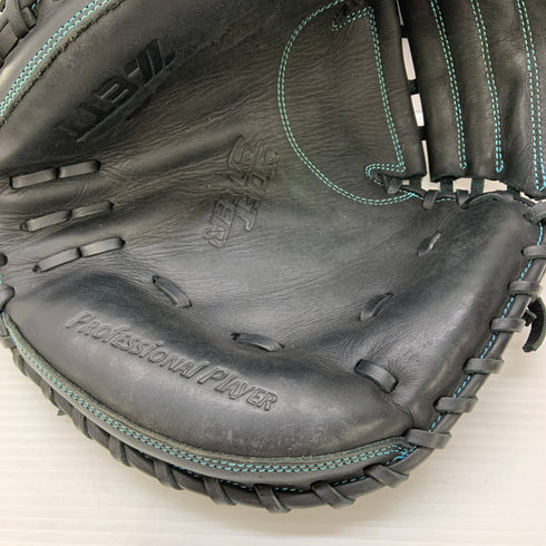 ゼット ZETT SOFT STEER 軟式 大人 一般 キャッチャーミット 捕手 グローブ グラブ 右投げ BRCB35212 中古品 野球 7541