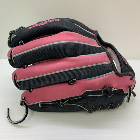 ワンオブジアンサー D6 硬式 大人 一般 内野手用 グローブ グラブ 右投げ 中古品 箱・グローブ袋付き 野球 8986
