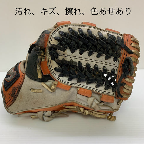 ジームス Zeems 軟式 大人 一般 内野手用 グローブ グラブ 右投げ オーダー 中古品 野球 8698