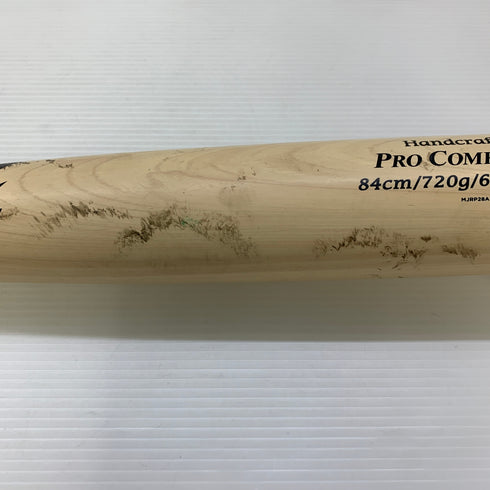 マルーチ marucci PRO COMPOSITE 軟式 大人 一般 木製バット MJRP28A 中古 野球 7646