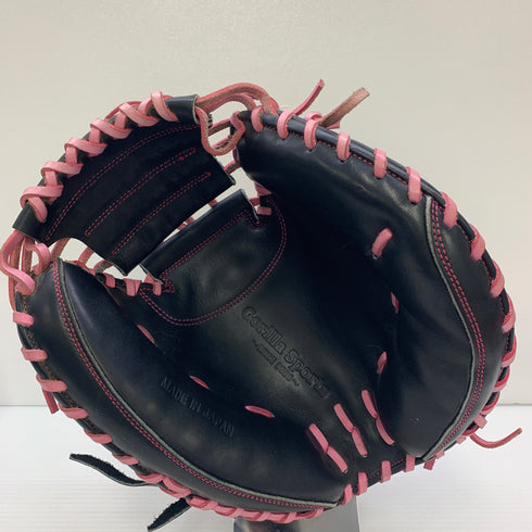 ゴリラスポーツ オーダー 硬式 大人 一般 キャッチャーミット 捕手 グローブ グラブ 右投げ 中古品 野球 7884