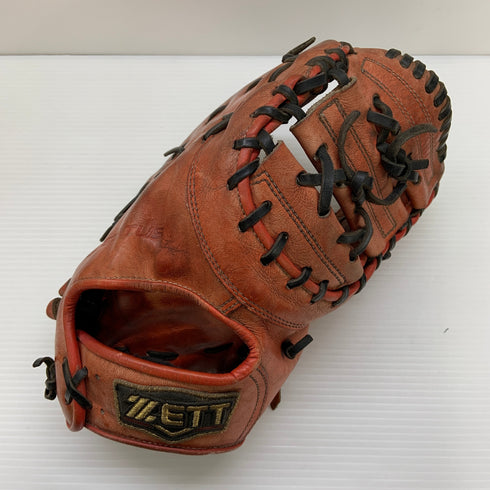ゼット ZETT プロステイタス 硬式 大人 一般 ファーストミット 一塁手 グローブ グラブ 右投げ BPF-PRO 中古品 野球 6703
