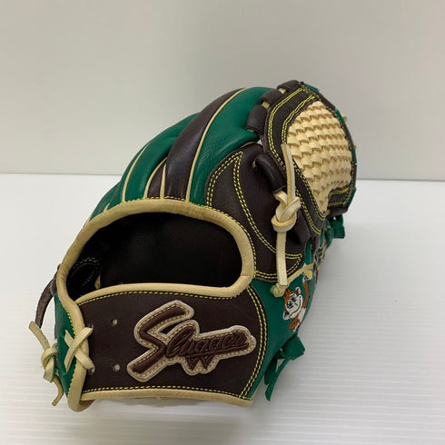 久保田スラッガー KUBOTA SLUGGER 軟式 大人 一般 内野手用 グローブ グラブ 右投げ 中古品 グローブ袋付き 野球 5888