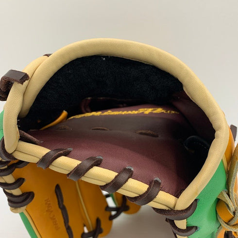 中古品 ミズノ MIZUNO ミズノプロ オーダー 軟式 内野手用グローブ HAGAJAPAN 長岡秀樹型 3916