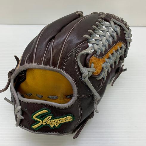 久保田スラッガー KUBOTA SLUGGER スペシャルオーダー 軟式 大人 一般 内野手用 グローブ グラブ 右投げ 中古品 野球 7776