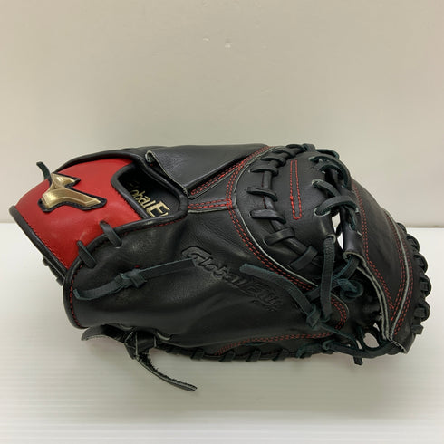 ミズノ MIZUNO グローバルエリート Global Elite 軟式 大人 一般 キャッチャーミット 捕手 グローブ グラブ 右投げ オーダー 中古品 野球 9613