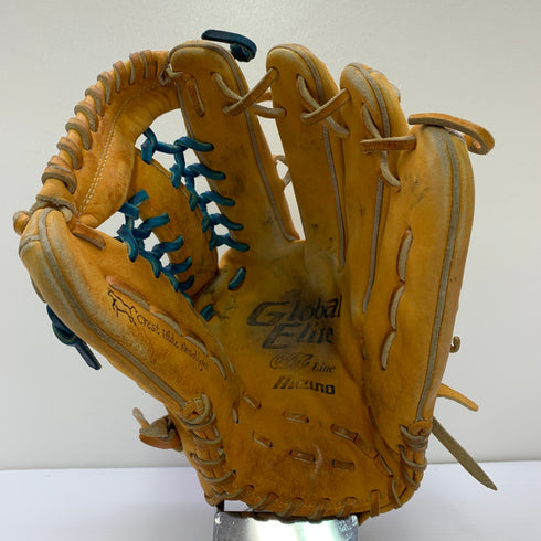 ミズノ MIZUNO グローバルエリート Global Elite R12317 軟式 大人 一般 外野手用 グローブ グラブ 右投げ 中古品 野球 9897
