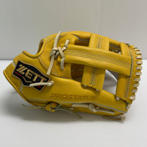 ゼット ZETT プロステイタス 軟式 大人 一般 二塁手・遊撃手用 グローブ グラブ 右投げ BRGB265S タグ付き 野球 6783