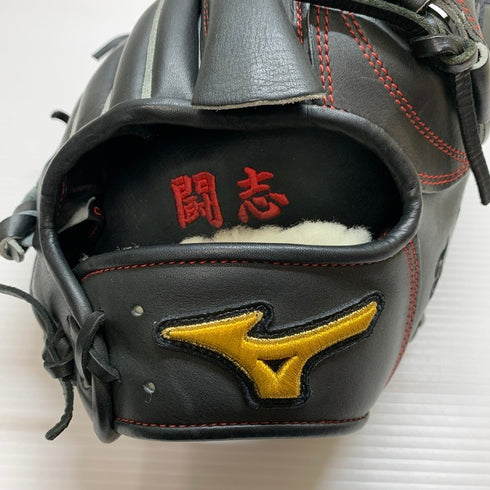 中古品 ミズノ MIZUNO ミズノプロ オーダー硬式 投手用グローブ 刺繍入り 4390