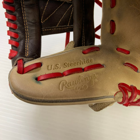 ローリングス Rawlings HOH 軟式 大人 一般 内野手用 グローブ グラブ 右投げ GR2FHEN52MG 中古品 グローブ袋付き 野球 8027