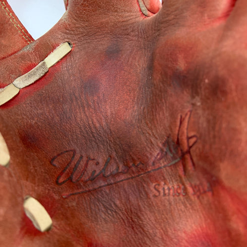 ウィルソン Wilson ウィルソンスタッフ Wilson Staff 硬式 大人 一般 内野手用 グローブ グラブ 右投げ 中古品 野球 1400