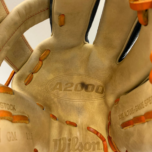 ウィルソン Wilson A2000 JA27 硬式 大人 一般 内野手用 グローブ グラブ 右投げ 中古品 野球 8432