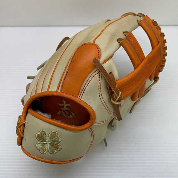 MUJI GLOVE 硬式 大人 一般 内野手用 グローブ グラブ 右投げ 中古品 野球 7688