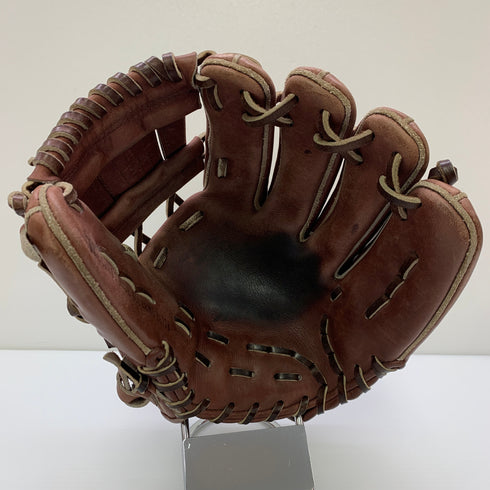 ミズノ MIZUNO ミズノプロ mizunopro 硬式 大人 一般 内野手用 グローブ グラブ 右投げ オーダー 中古品 野球 8600