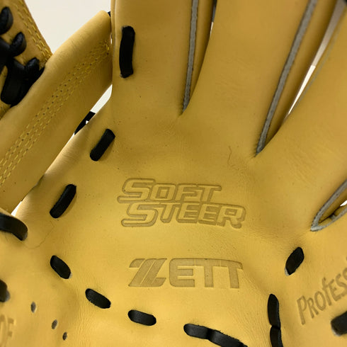 ゼット ZETT ソフトステア 少年軟式 子ども オールラウンド グローブ グラブ 右投げ BJGB74530F タグ付き 野球 7442