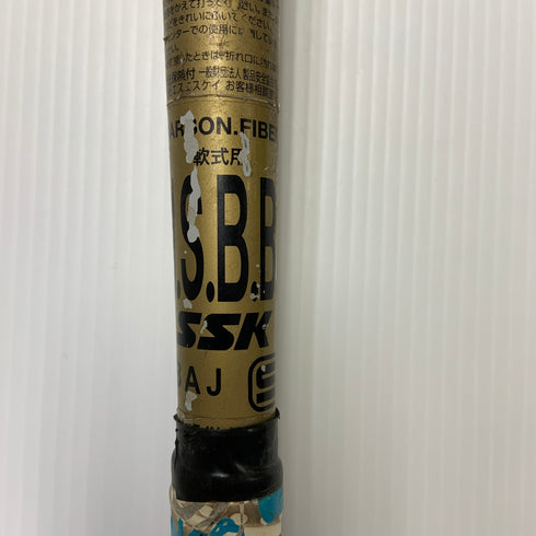 エスエスケイ SSK MM18 軟式 大人 一般 FRP製バット SBB4023MD 中古 ケース付き 野球 7736