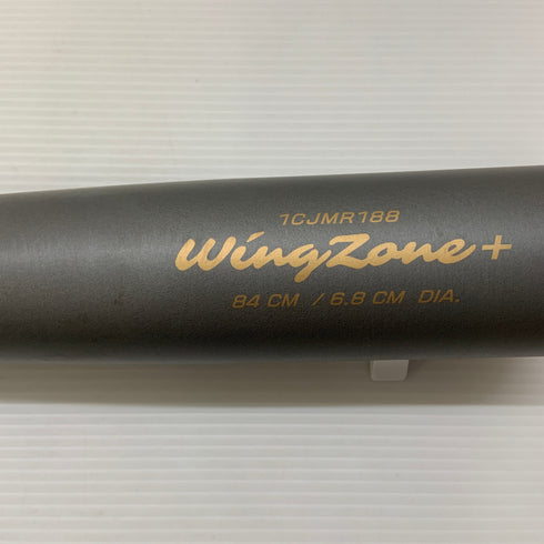 ミズノ MIZUNO wingzone 軟式 大人 一般 金属製バット 1CJMR188 ミドルバランス 中古 野球 7750