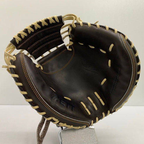 中古品 ゼット ZETT プロステイタス 軟式 キャッチャーミット BRCB30920 小林型 4245